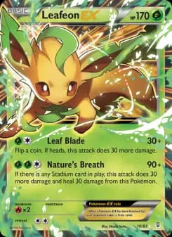 Carta Leafeon EX