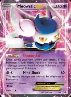 Carta Meowstic EX