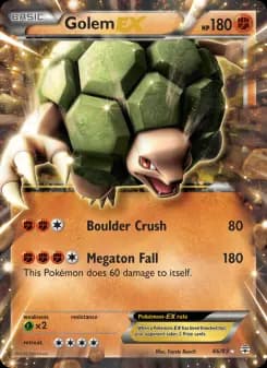 Carta Golem EX