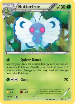 Carta Butterfree