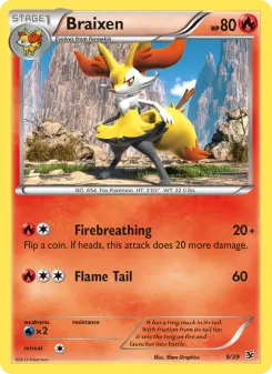 Carta Braixen