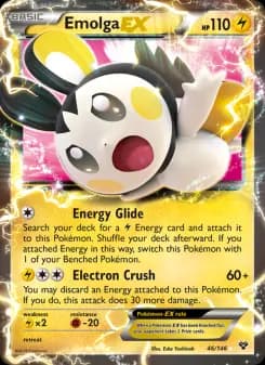 Carta Emolga EX