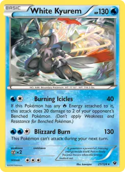 Carta White Kyurem