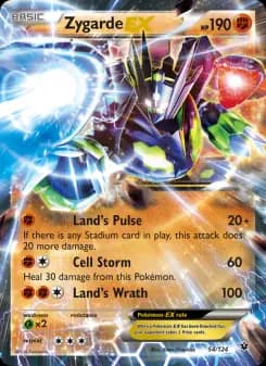 Carta Zygarde EX