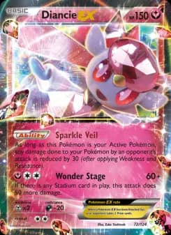 Carta Diancie EX