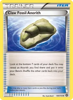 Carta Claw Fossil Anorith