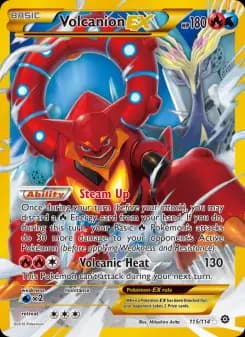 Carta Volcanion EX
