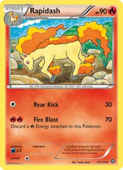 Carta Rapidash