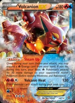 Carta Volcanion EX