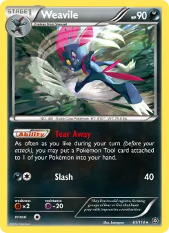 Carta Weavile