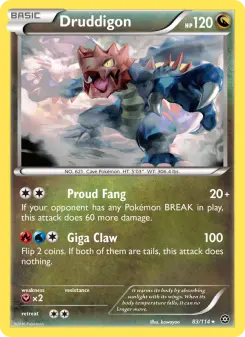 Carta Druddigon