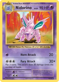 Carta Nidorino