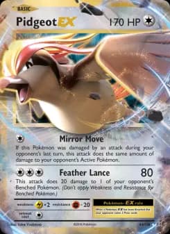 Carta Pidgeot EX