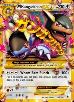 Carta M Kangaskhan EX