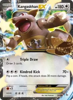 Carta Kangaskhan EX
