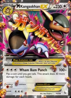 Carta M Kangaskhan EX