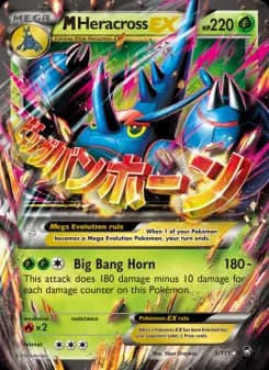 Carta M Heracross EX