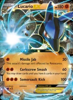 Carta Lucario EX