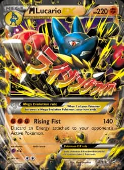 Carta M Lucario EX
