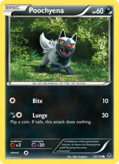 Carta Poochyena