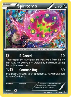Carta Spiritomb