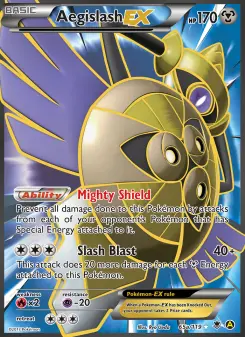 Carta Aegislash EX