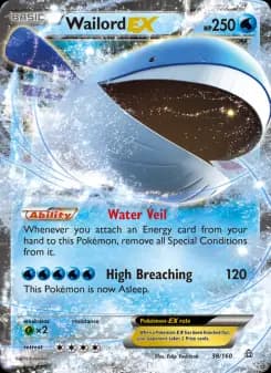 Carta Wailord EX