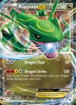 Carta Rayquaza EX