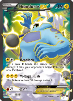 Carta Thundurus EX