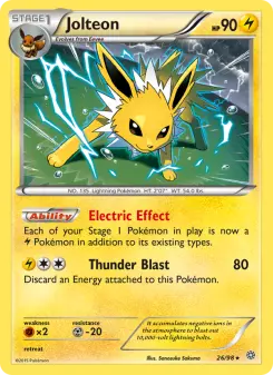 Carta Jolteon