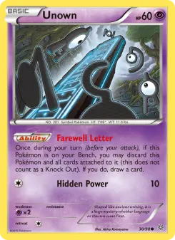 Carta Unown