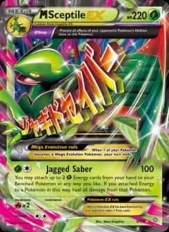 Carta M Sceptile EX