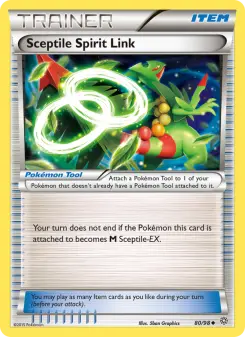 Carta Sceptile Spirit Link