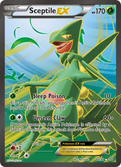Carta Sceptile EX