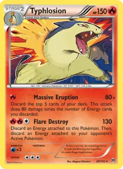 Carta Typhlosion