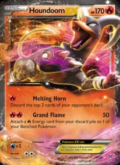 Carta Houndoom EX