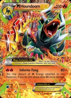 Carta M Houndoom EX