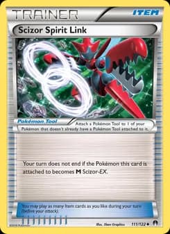 Carta Scizor Spirit Link