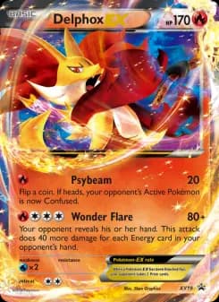 Carta Delphox EX