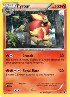 Carta Pyroar