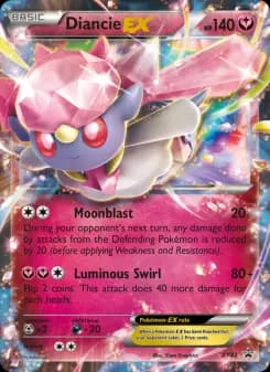 Carta Diancie EX