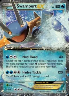 Carta Swampert EX