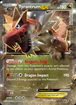 Carta Tyrantrum EX